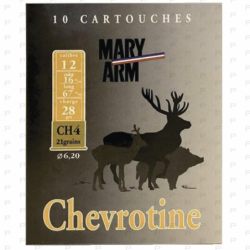 Cartouches chevrotines MARY ARM CAL...