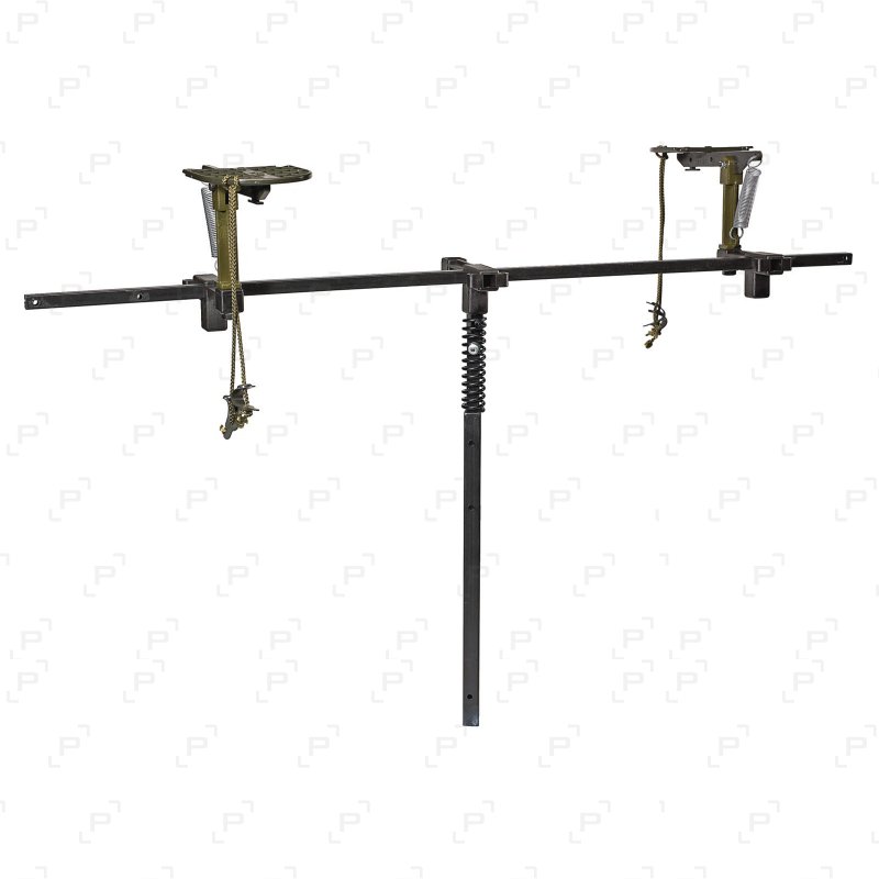 Balançoire articulée pour 2 palettes à palombes + support