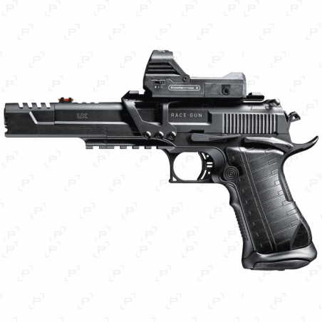 Pack pistolet CO2 UX RACEGUN KIT Cal. 4,50 mm