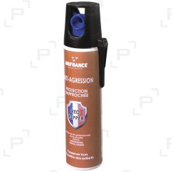 Bombe lacrymogène à gel au poivre RED...