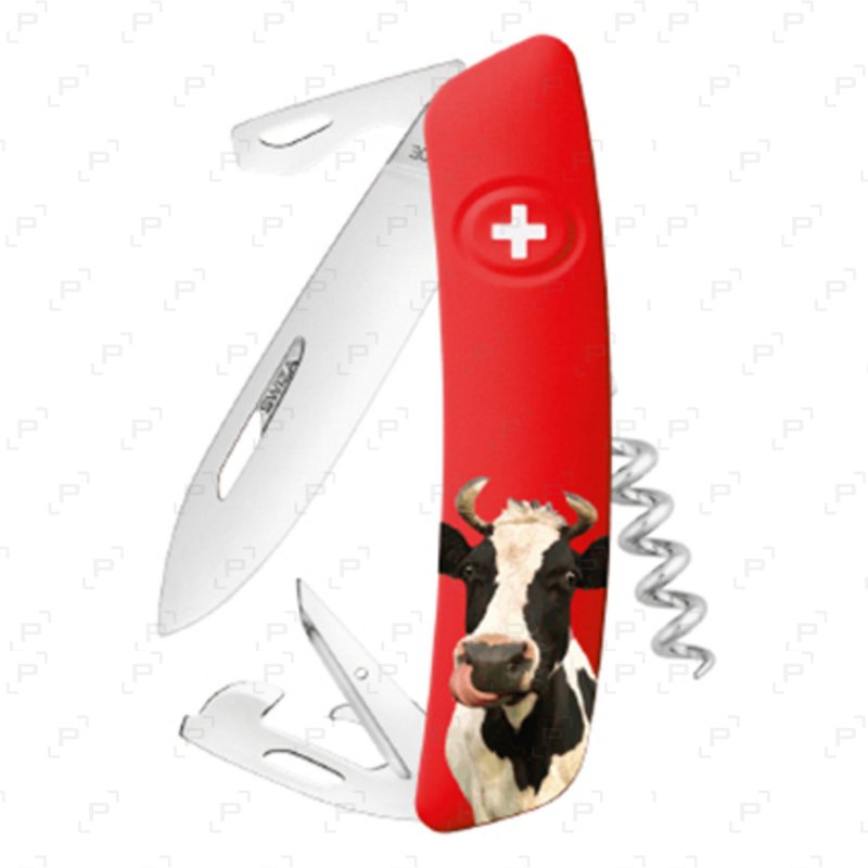 Couteau multifonctions SWIZA D03 édition bécasse kaki 11fonctions