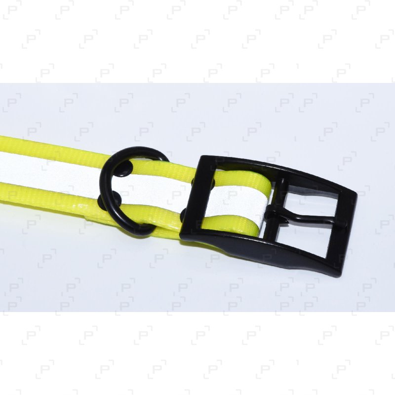 Collier PU à bande réfléchissante PISTEURS compatible avec colliers de repérage GARMIN et NUM'AXES