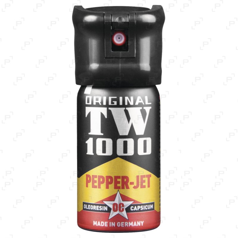 Bombe lacrymogène au poivre TW 1000 PEPPER-JET OC - Armurerie Pisteurs