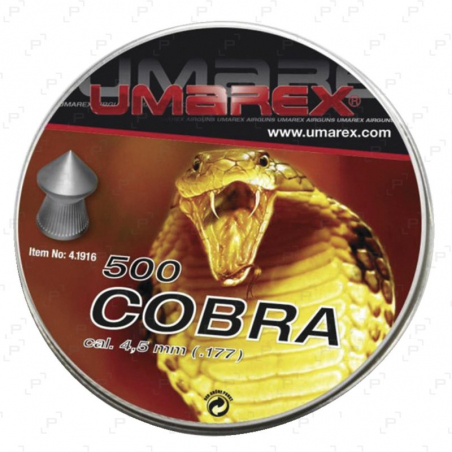 Boite de plombs à jupe 4,50 mm UMAREX COBRA