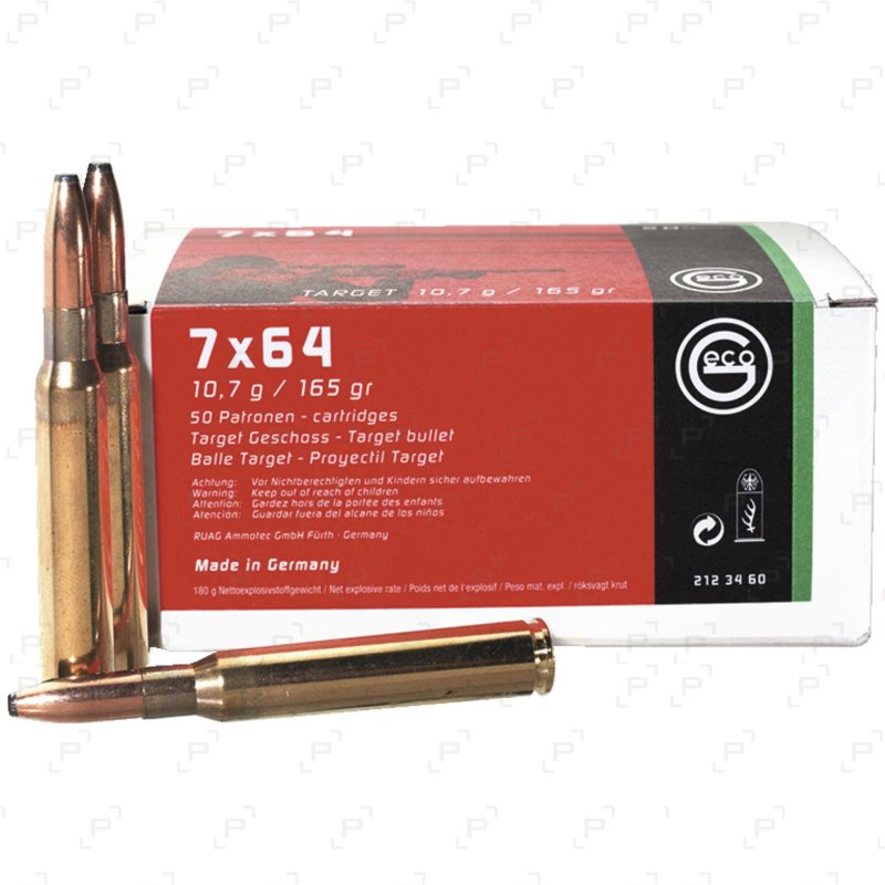 Cartouches de tir sportif pour armes longues GECO TARGET