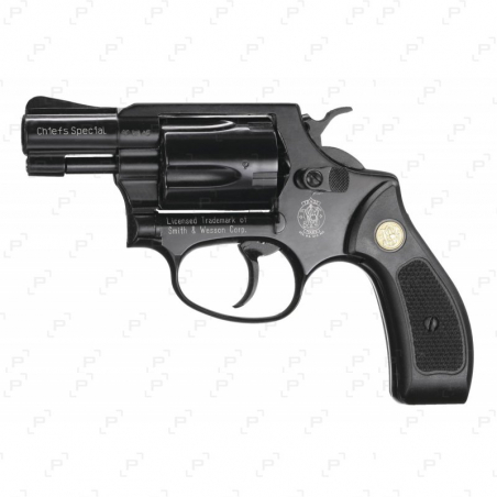 Revolver alarme CHIEFS SPECIAL SMITH & WESSON calibre .9mm à blanc ou à gaz