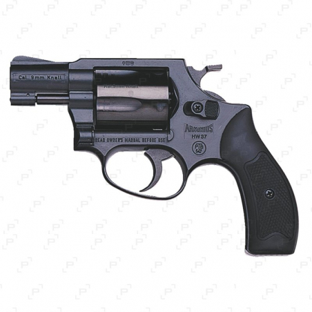 Revolver alarme WEIHRAUCH HW37 calibre .9mm à blanc ou à gaz