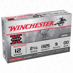 Cartouches chevrotines WINCHESTER CAL...