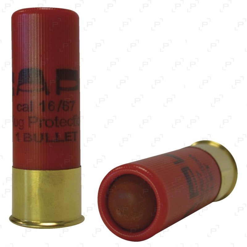 Cartouches à projectiles SAPL GOMMCOGNE BALLE calibre 16/67 Armurerie Pisteurs