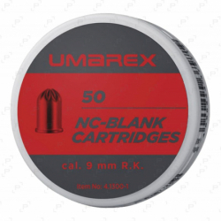 Cartouches à blanc UMAREX calibre 9 mm R