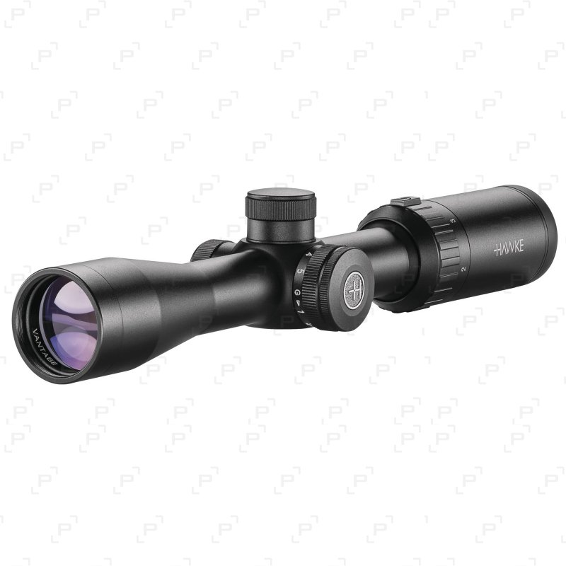 Lunette De Visée Hawke Vantage IR 2-7x32 - Reticule Mil Dot Rouge/vert - Étanche - Pour Chasse/tir