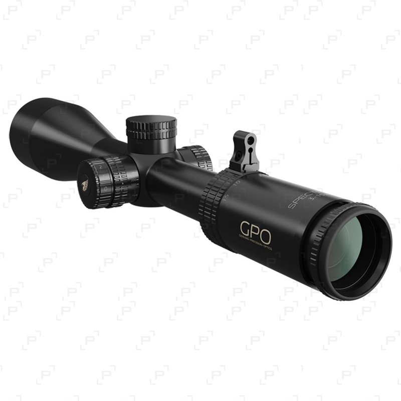 Lunette De Tir Inthetarget 10-40x50 SFP Réticule Lumineux + Colliers Au Choix